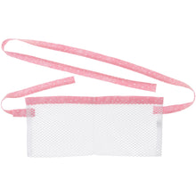 Load image into Gallery viewer, Pink Dot Trim Drain Holder for Shower following surgery. Fits to size 6x if needed with an extra long trimable tie.
