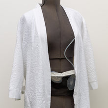 Load image into Gallery viewer, Shower / Everyday Quick Dry Mesh Post-Surgical Drain Holder Black with White Cotton Trim

