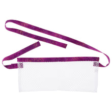 Load image into Gallery viewer, Purple &amp; Gold Shower Mesh Surgical Drain Holder
