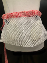 Load image into Gallery viewer, Pink Leaves Shower Mesh Surgical Drain Holder
