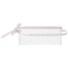 Load image into Gallery viewer, White Shower Mesh Post-Surgical Drain Holder with Heart Trim
