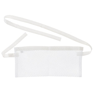 White Shower Mesh Surgical Drain Holder